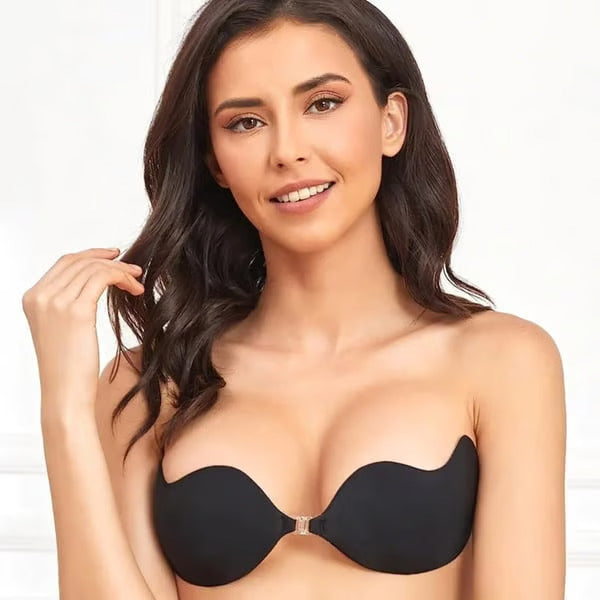 🌷Sutiã Invisible Diva — Sem Alças, Sem Costas e com Efeito Push-up