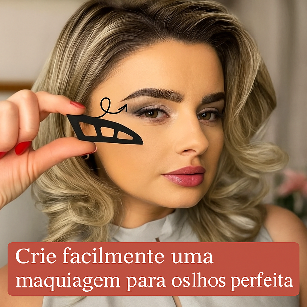 SombraFácil - Molde para Aplicação de Sombra