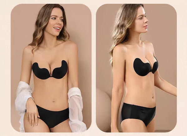 🌷Sutiã Invisible Diva — Sem Alças, Sem Costas e com Efeito Push-up